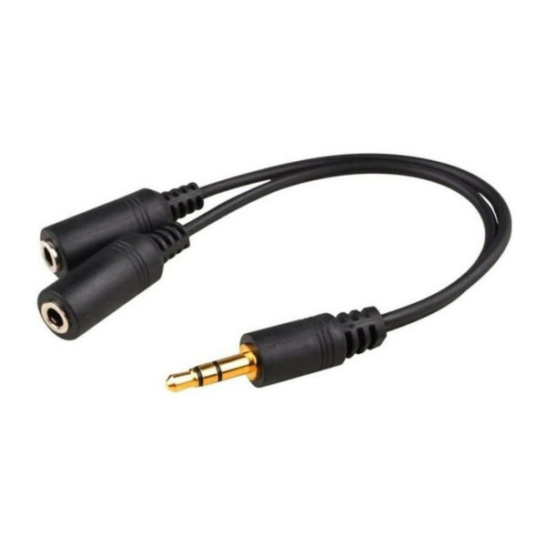 ADAPTATEUR 2 JACK FEMELLE VERS JACK MALE