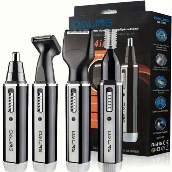 Kit De Toilettage Daling Tondeuse Cheveux 4en1 - Rechargeable – Image 2