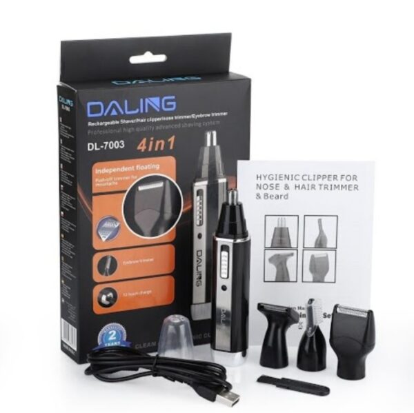 Kit De Toilettage Daling Tondeuse Cheveux 4en1 - Rechargeable – Image 6