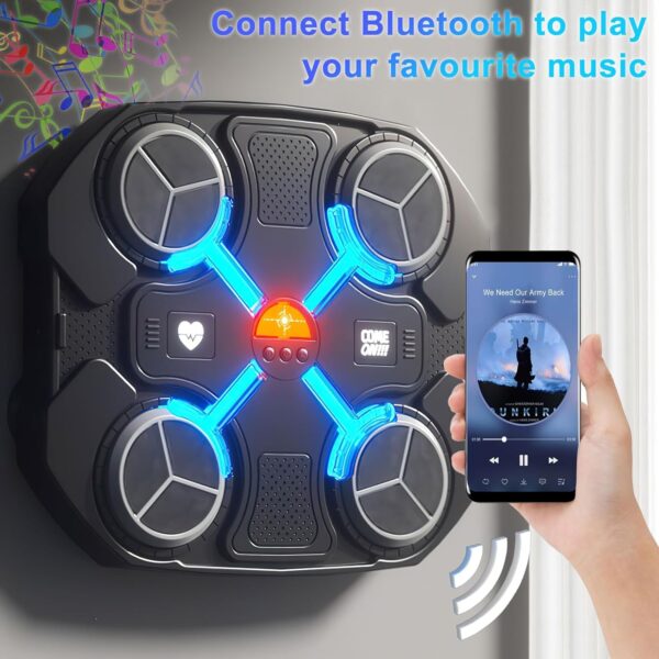 "Machine De Boxe Musicale Rechargeable Avec Bluetooth " – Image 6