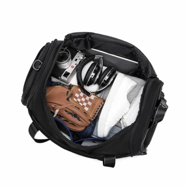 "SAC DE SPORT ARCTIC HUNTER SS021 ÉTANCHE - NOIR " – Image 4