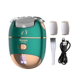 Épurateur Exfoliant Des Pieds Avec 2 Vitesses & 3 Têtes