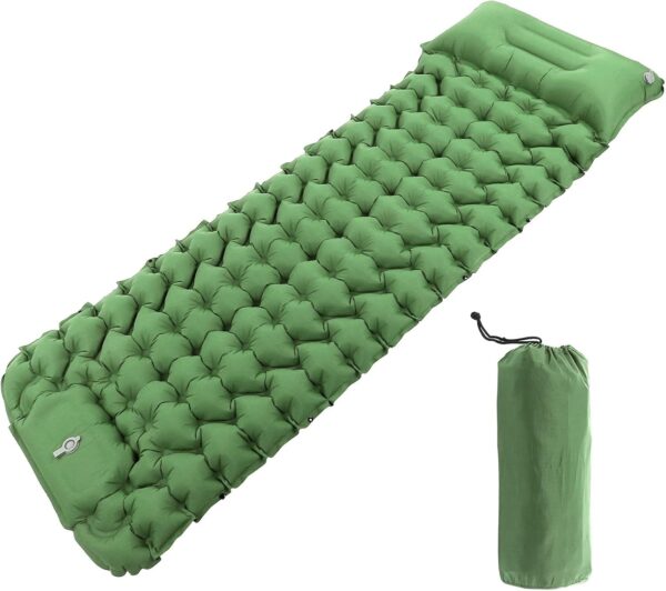 "Matelas Gonflable De Camping Ultra Léger Avec Oreiller " – Image 2