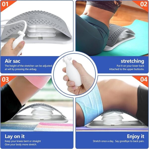 Appareil De Soutien Lombaire Pour Posture & Massage Du Dos – Image 4