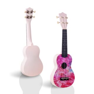 "Instrument Ukulélé Couleur Rose "