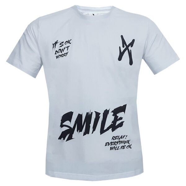 "T-Shirt Homme Coton Demi Manche 880054 E24 "