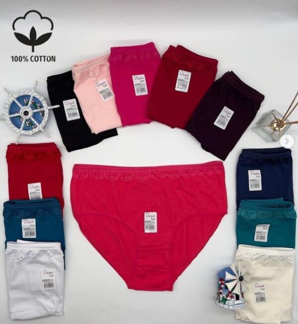 "Lot De 12 Slips Taille Haute " – Image 2