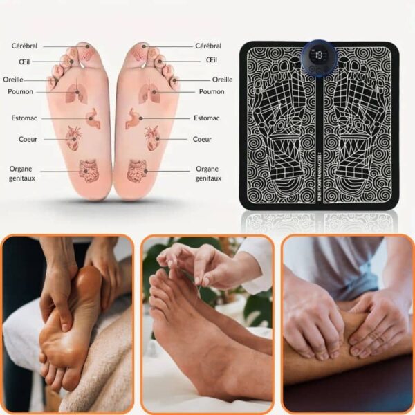 Tapis De Massage Des Pieds Musculaire Électrique Ems – Image 4