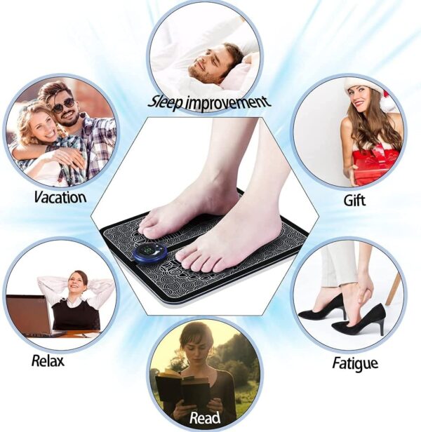 Tapis De Massage Des Pieds Musculaire Électrique Ems – Image 5