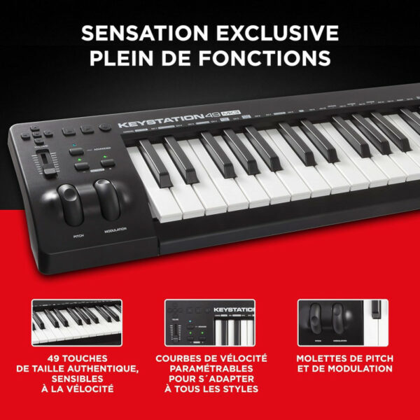 "CLAVIER MAITRE M-AUDIO KEYSTATION 49 MK3 " – Image 2