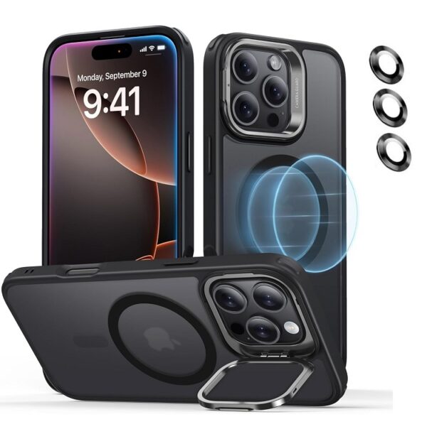 Coque MagSafe Pour IPhone 16 Pro Max & Protecteurs Caméra
