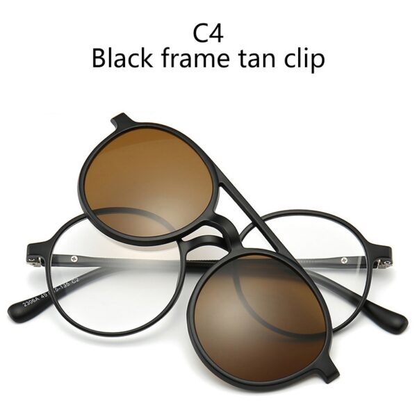 "Lunettes De Soleil Polarisées & Clip Magnétique 6 En 1 2306A " – Image 6