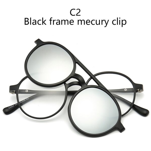 "Lunettes De Soleil Polarisées & Clip Magnétique 6 En 1 2306A " – Image 7
