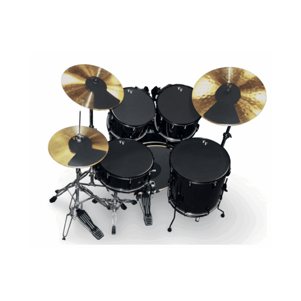 "VIC FIRTH PACK SOURDINE FUSION  HI-HAT ET DEUX CYMBALES-MUTEFUS20 "