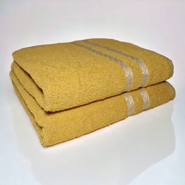 "Lot De 2 Serviettes De Bain Eponge 70X45cm " – Image 4