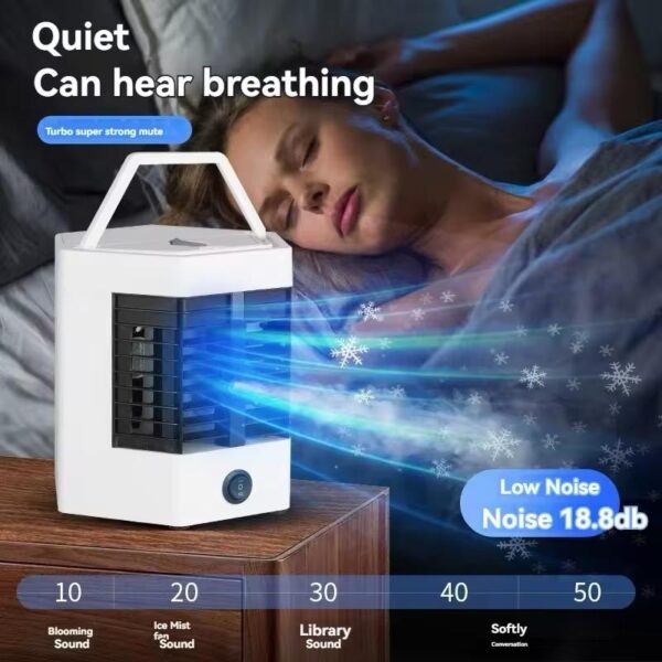 Mini Climatiseur Polyvalent Ventilateur-Purificateur D'air Mobile-Humidificateur De Refroidissement ARCTIC AIR Ultra-Pro – Image 3