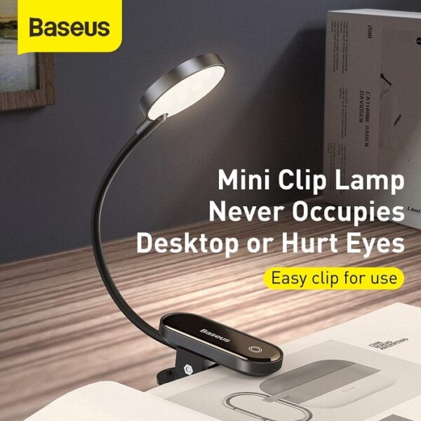 "Lampe De Lecture Rechargeable À Pince 3 Modes " – Image 3