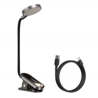 "Lampe De Lecture Rechargeable À Pince 3 Modes "