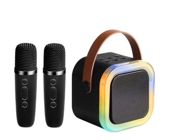 Haut Parleur Bluetooth K12 Avec 2 Micro Karaoké Sans Fil – Image 2