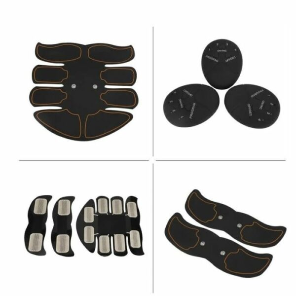 KIT DE STIMULATEUR ÉLECTRIQUES MUSCULAIRE - NOIR – Image 2