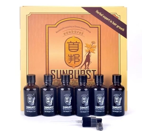 Sérum Capillaire Nourrissante À Base De Plantes 50 Ml Sunburst