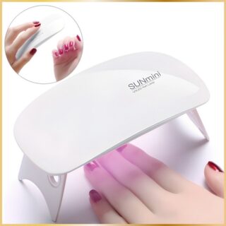 Sèche Ongles Portable-Mini Lampe UV LED – Manucure Rapide À Domicile