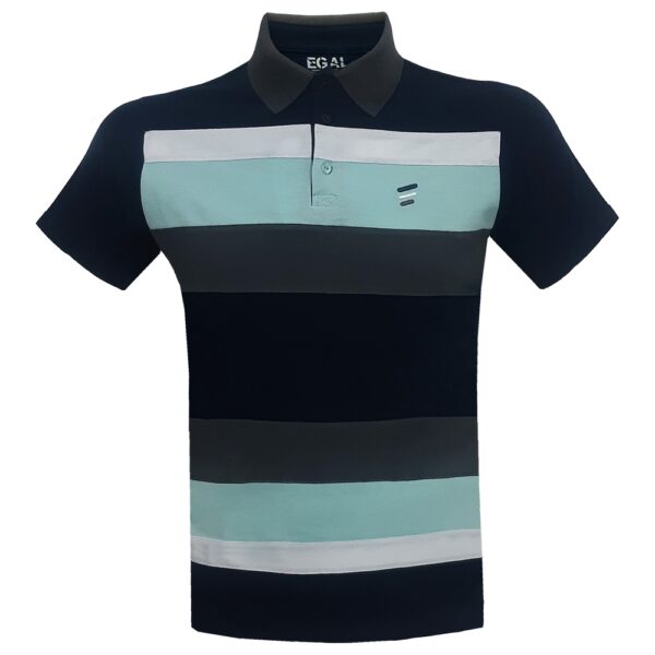 Polo Pour Homme Rayé 880081 E24 – Image 2