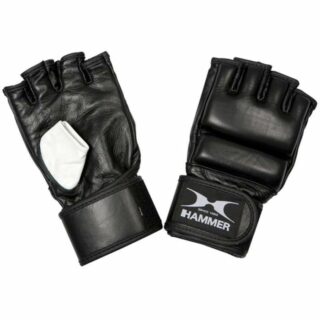 "GANTS DE BOXE POUR SAC DE FRAPPE HAMMER EN CUIR 95412 L/XL - NOIR "
