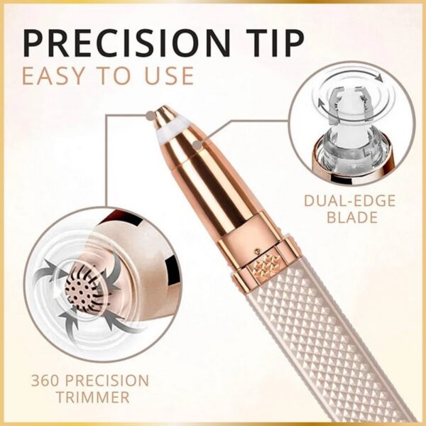 Épilateur Visage & Sourcils Rechargeable – Image 4